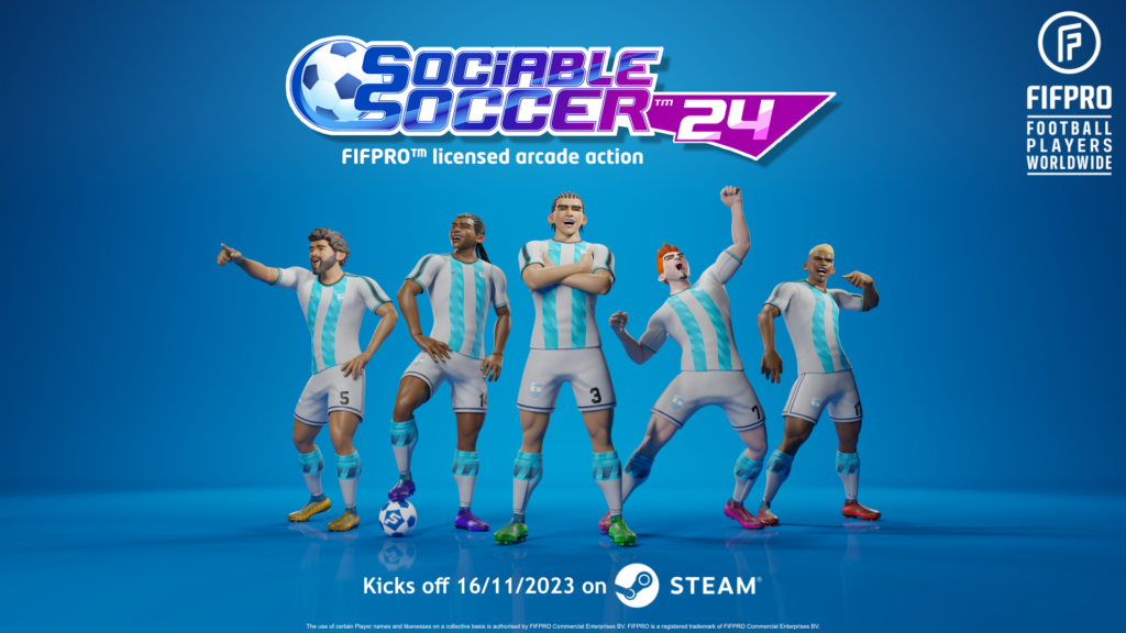 Sociable soccer 24 out now