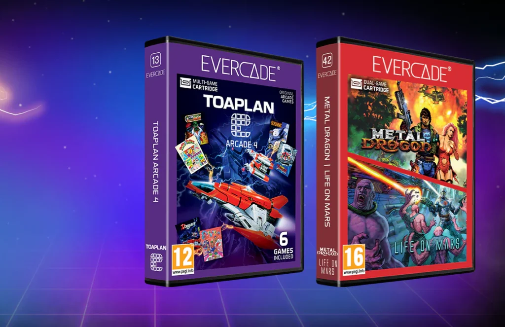 New evercade games at funstock