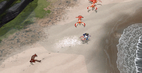 Yasha legend of the demon blade review - fighting lobsters