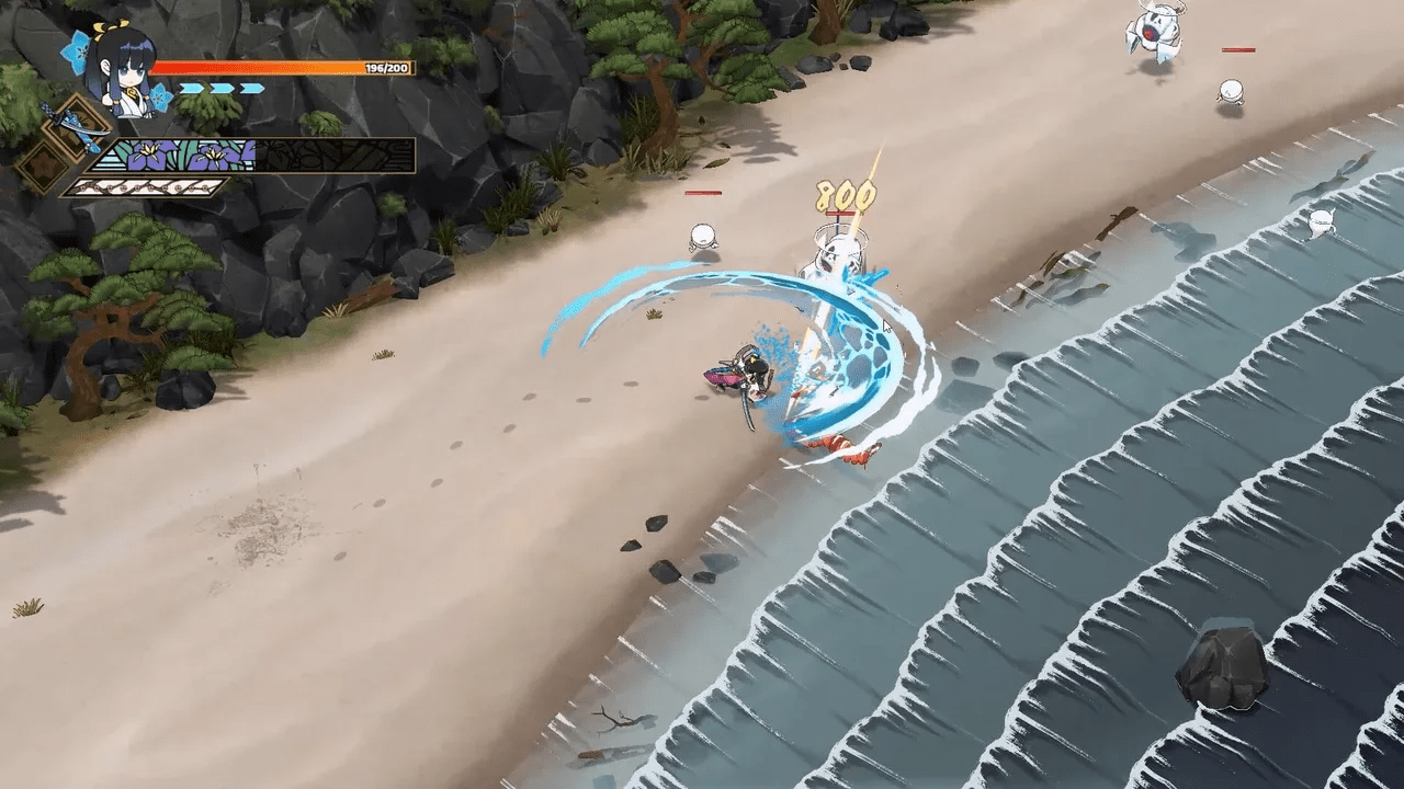 Yasha legend of the demon blade review - stage fighting