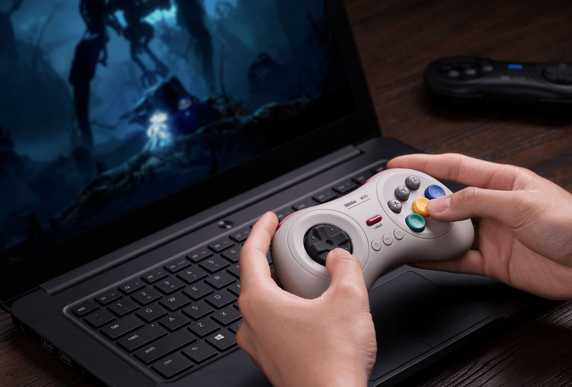 8bitdo M30 saturn style Nintendo Switch retro controller
