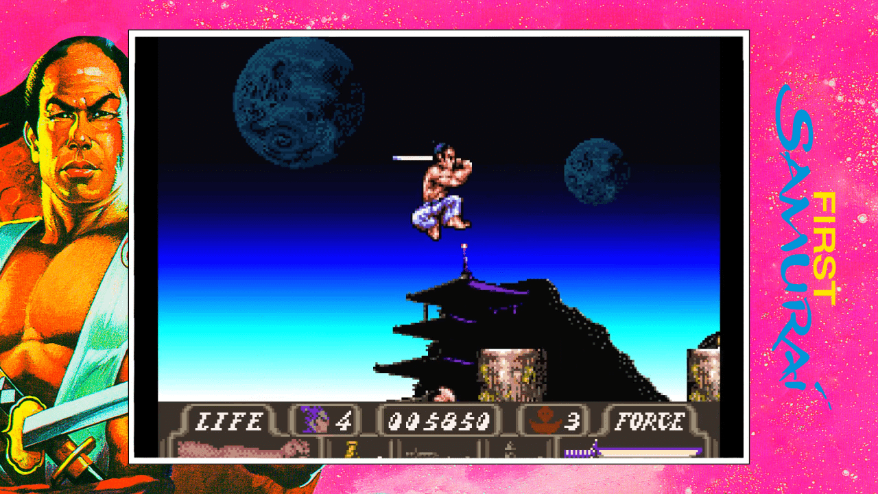 Qubyte's Beat em up collection - First Samurai.