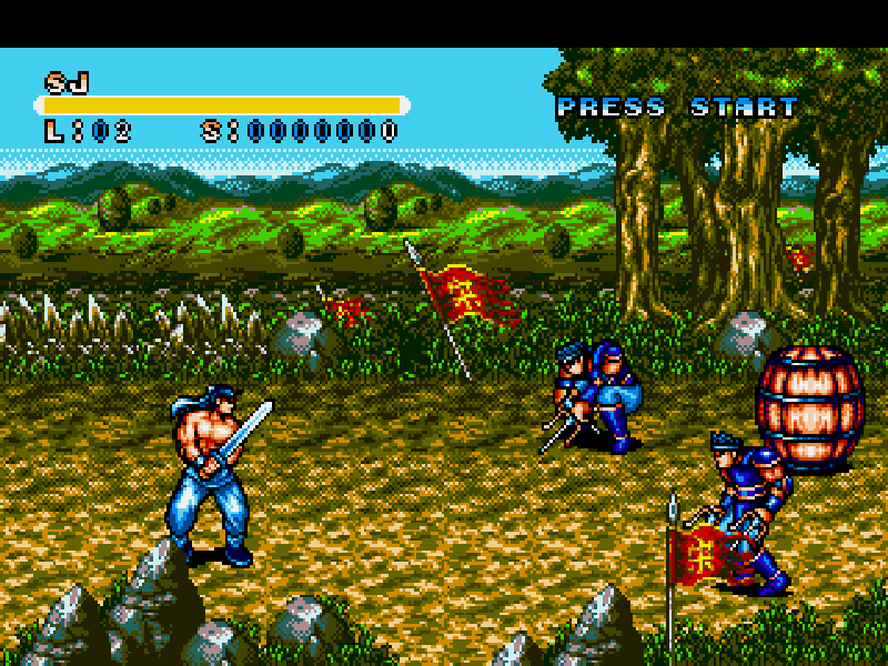 Qubyte's Beat em up collection - Water Margin