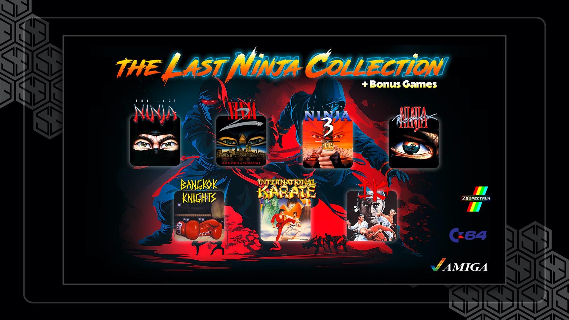 System 3 marks 43 years of independent game development with classic revivals Last Ninja Collection