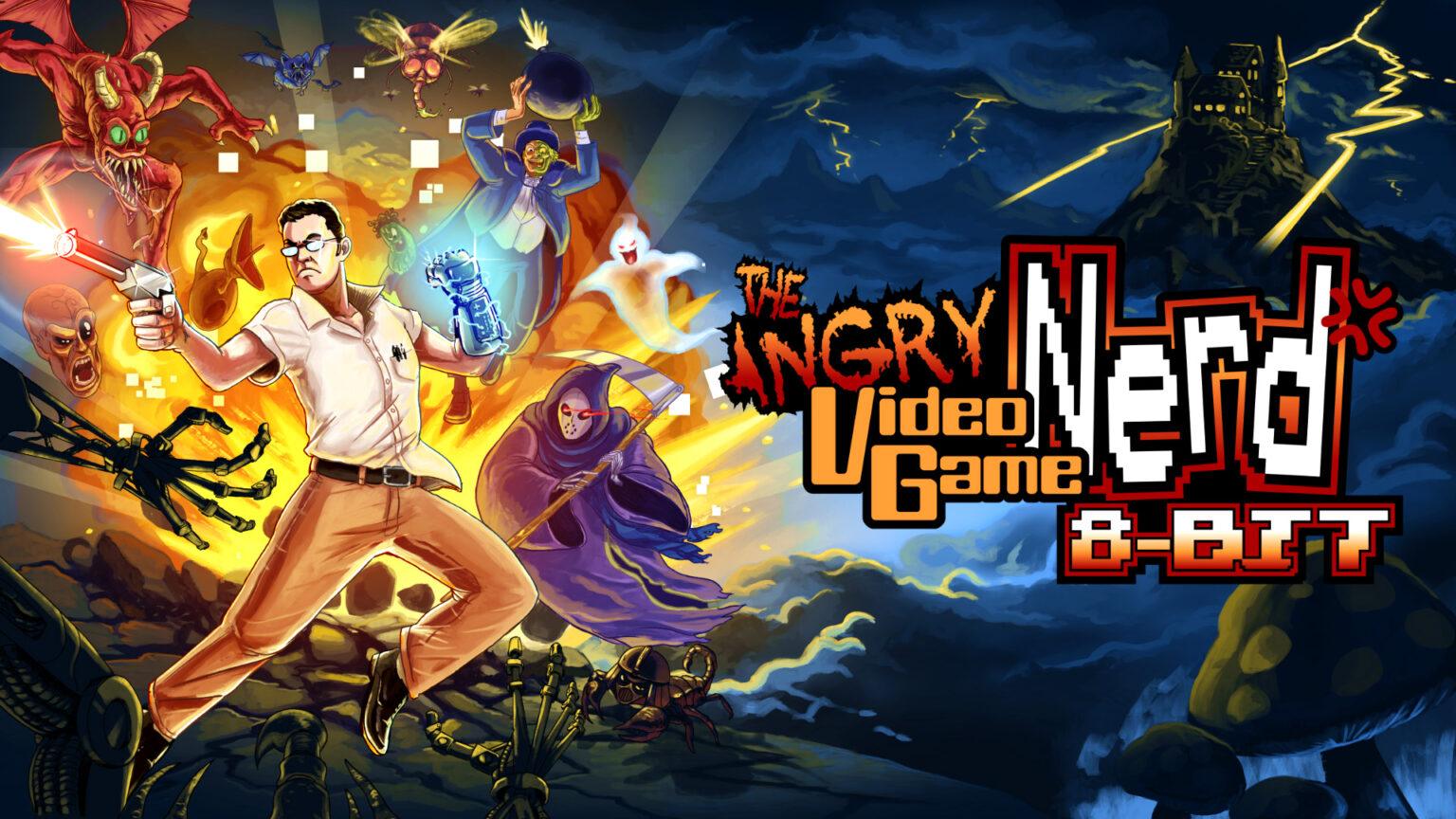 Angry Video Gamer Nerd The Video Game 8-Bit: The Review AVGN 8-BIt review