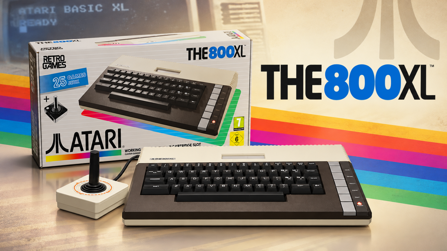 Atari’s 800XL Home Computer Returns in April 2027 THE 800XL announced